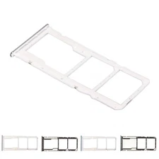 Dual Sim Card Tray Plastic SIM Card Tray Slot Holder with Card Pin