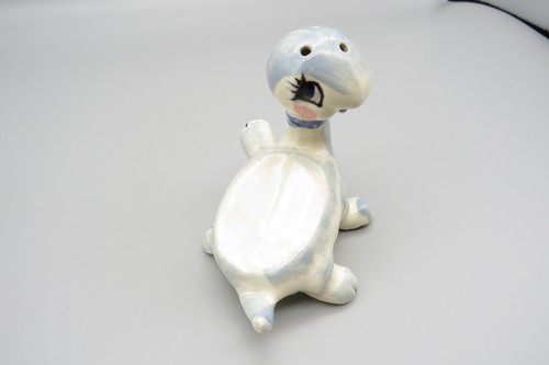 Vtg. Anthropomorohic Blue/Green Turtle Salt/Pepper Shaker Kitchy RARE 1950s - Picture 14 of 23