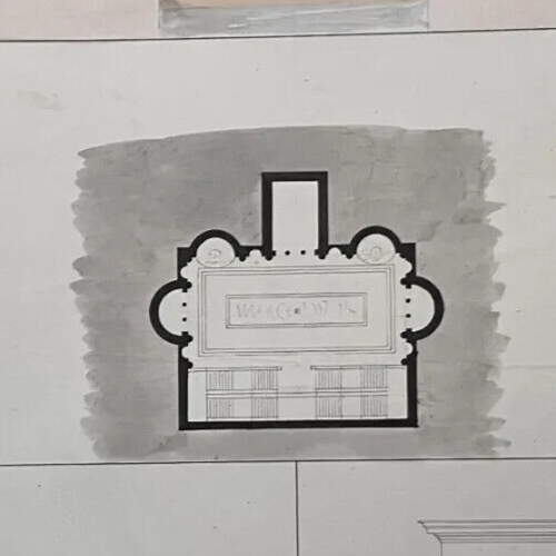 Antique Architecture Drawing Building, Architecture, Plans