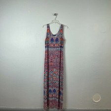 Nine West Women's Multicolor & Multi Print Sleeveless Maxi Dress - Size 14
