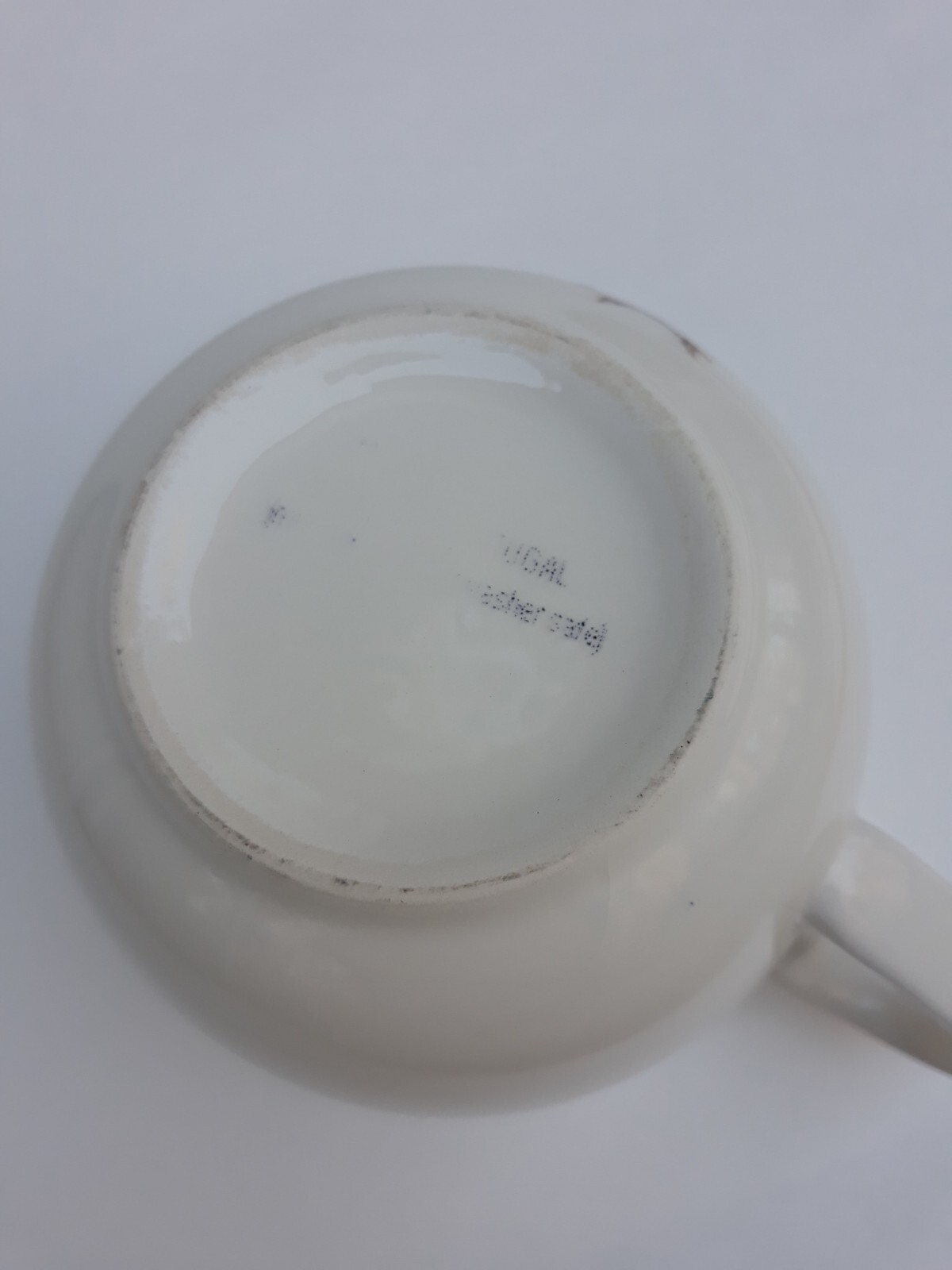 Vintage Yellow Bird large Ceramic Mug Cup Portugal HAIRLINE CRACKS eBay