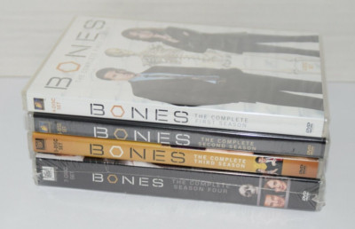 BONES Season 1 2 3 4 DVD Box Set Lot First Second & Fourth Are