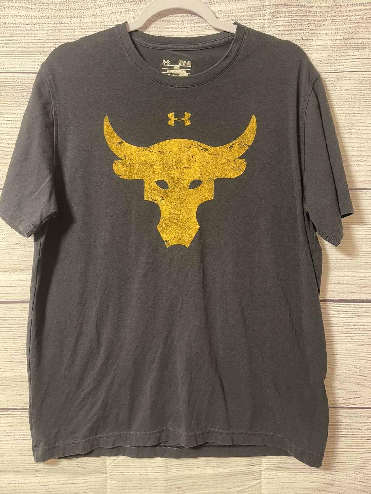 UNDER ARMOUR Mens Classic Brahma Bull Logo Dwayne Joh… Gem