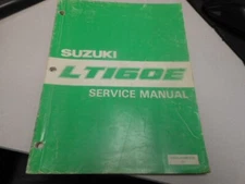 Suzuki Factory Owner's Service Manual 1989 LT160E 99500-41090-01E