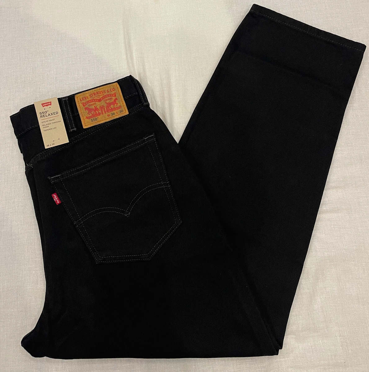 Levis 550 black cheap