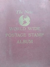 Vintage Collection The New World Wide Postage Stamp Album