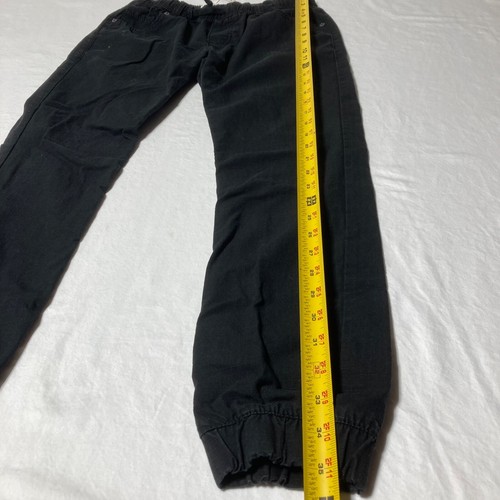 Boys Levis Jogger Black Ripstop Drawstring Pants Elastic Cuff Size Large - Picture 7 of 7