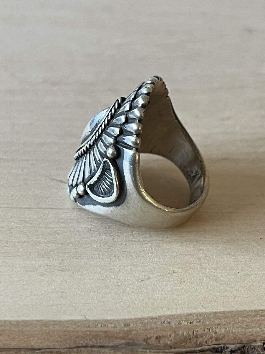 Harry.H.Begay リング Harry H Begay Turquoise Ring - Four Winds Gallery