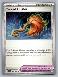 Cursed Duster 161/182 Paradox Rift Uncommon Trainer