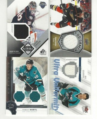2016-17 SP Game Used All Star Skills Fabrics #ASGI John Gibson Anaheim Ducks