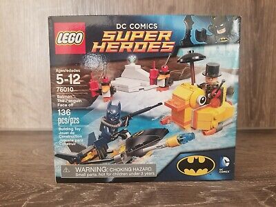 LEGO DC Universe Super Heroes Batman The Penguin Face off (76010) | eBay