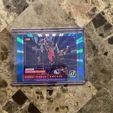 Pascal Siakam 2021-22 Panini Donruss Franchise Features Holo Teal Laser #9 B-14