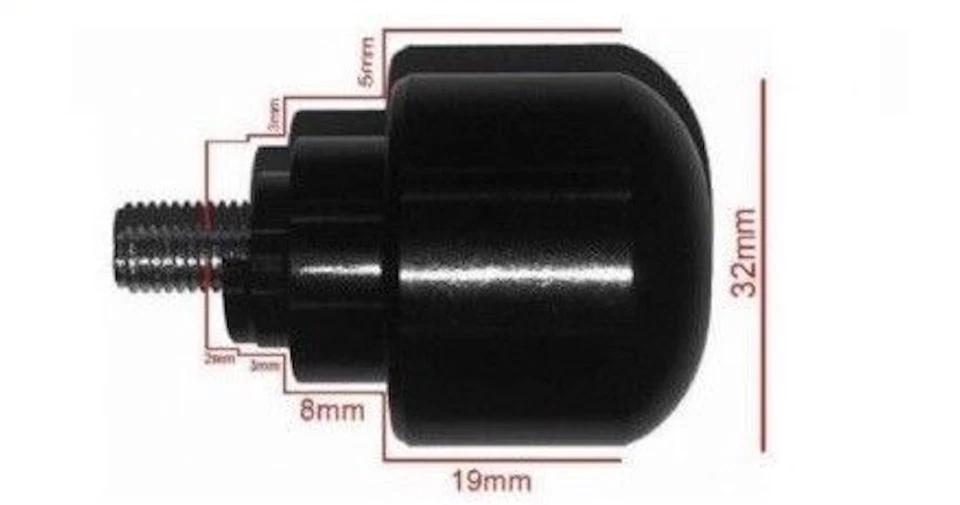 Contrappesi M6x45 Per HONDA CB 750 CB 750 K CB 750 Super F1 CB 900 CBF 1000 Foto 2 de 2