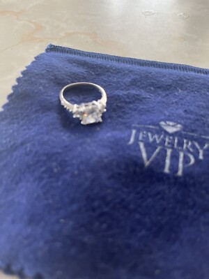 vintage silver tone ring size6