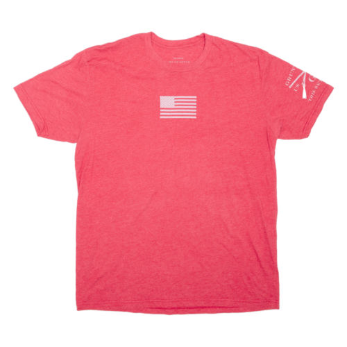 T-shirt homme drapeau américain GRUNT STYLE rouge USA XL - Photo 1/6