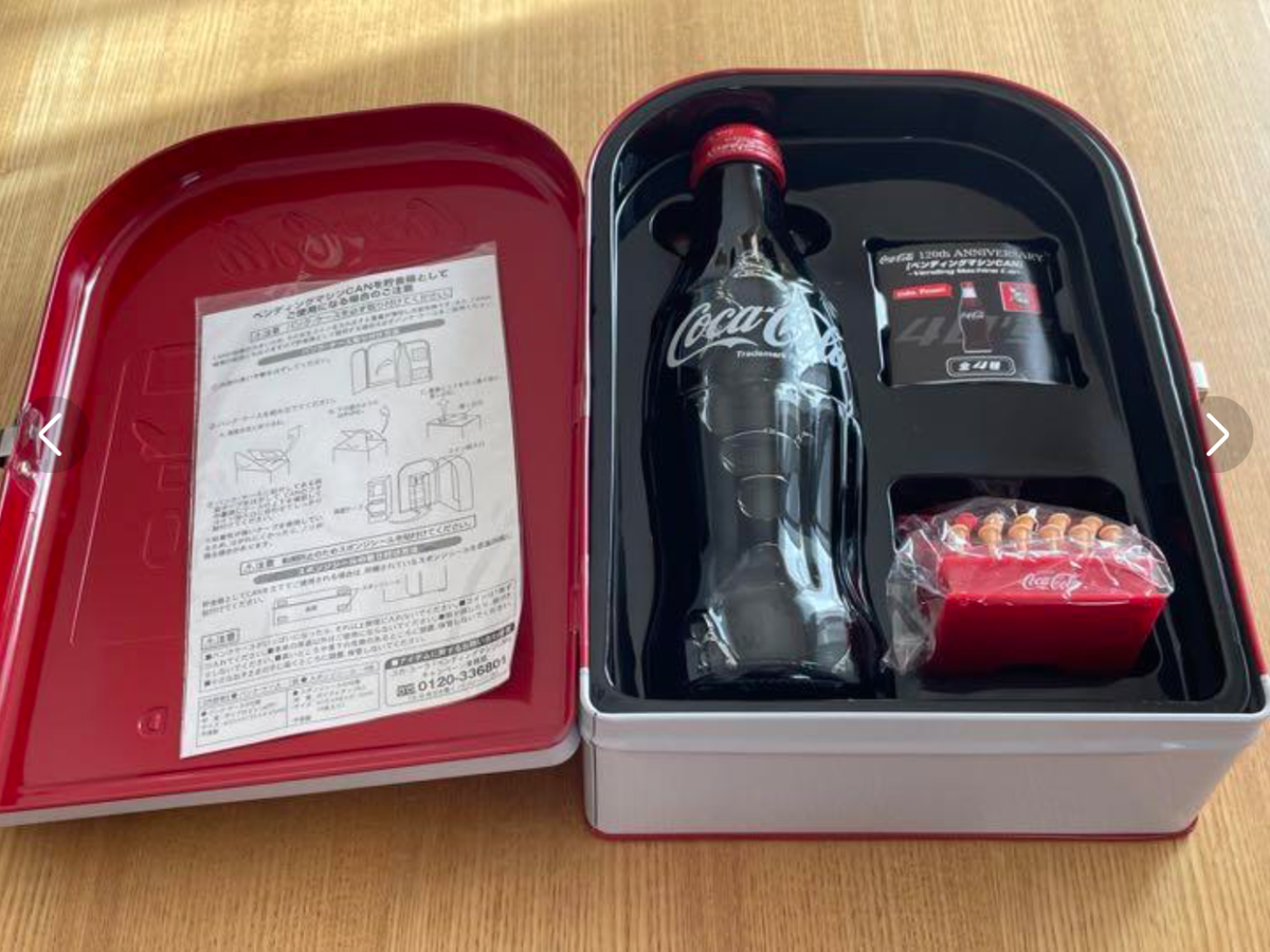 【ビンテージ】Coca-Cola 120th anniversary非売品 置物 ビンテージ】Coca-Cola 120th anniversary非売品 置物 COCA COLA