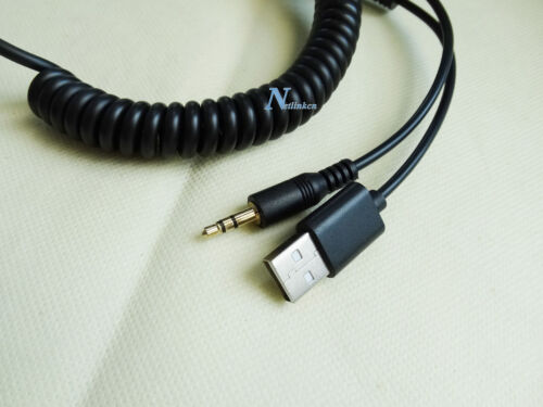 iPHONE 14 13 12 11 X 8 PLUS BMW MINI COOPER AUX IN ADAPTER USB CABLE 61122354478 - Picture 4 of 5