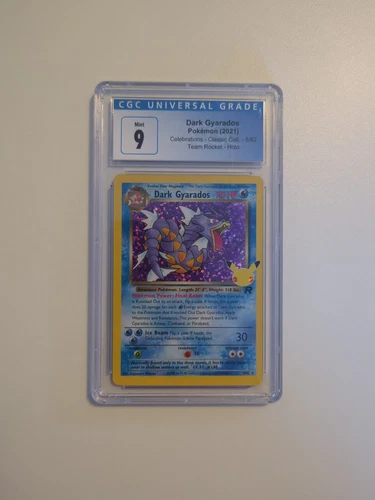Dark Gyarados - 8/82 - CGC 9 - Holo - Celebrations - Pokemon