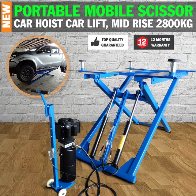 Pinnacle ECO5128 Portable MidRise Scissor Hoist 2800Kg for sale