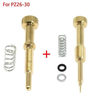 Mixture Screw 2pcs/set Idle Speed Adjustment Screw Kit For PZ26