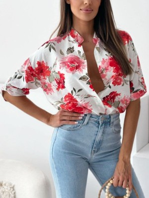 Chic button-up shirt for women
