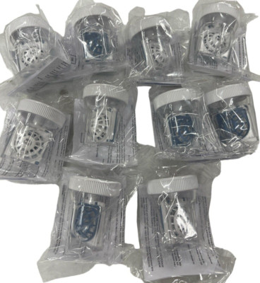 10 Pack Menicon Progent Large Diameter Scleral Lens Cases Designed for Lenses