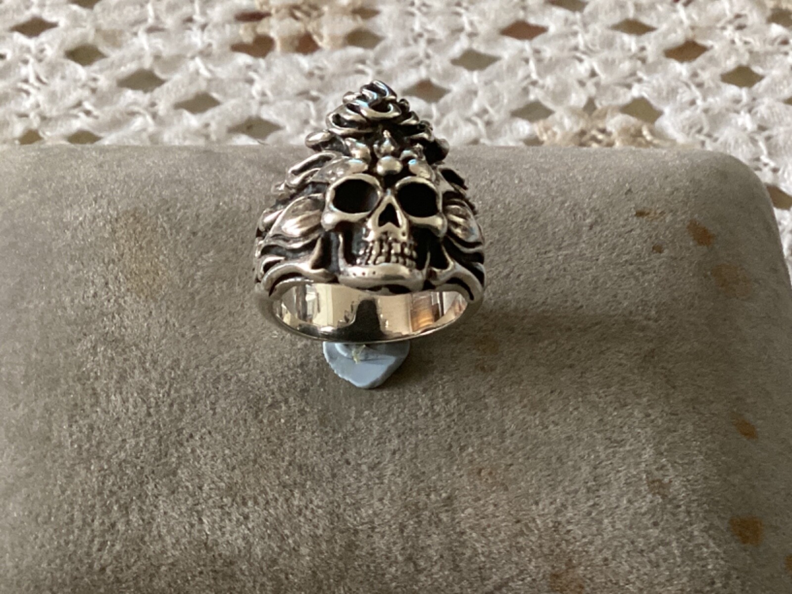 Wonderful Solid Sterling Heavyweight Detailed Sku… - image 11