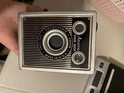 ANSCO SHUR SHOT BOX CAMERA RETRO ORIGINAL VINTAGE. Untested