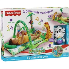 Fisher-Price - 1 2 3 Rainforest Musical Play Gym