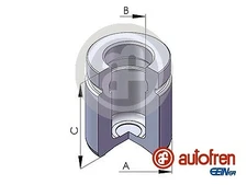 Autofren Seinsa D025518 Piston, Brake Caliper for BMW, Citroën, Fiat, Jaguar, Lancia