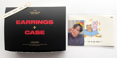 ATEEZ HONGJOONG BIRTHDAY 2022 Earrings + Case + Photocard +