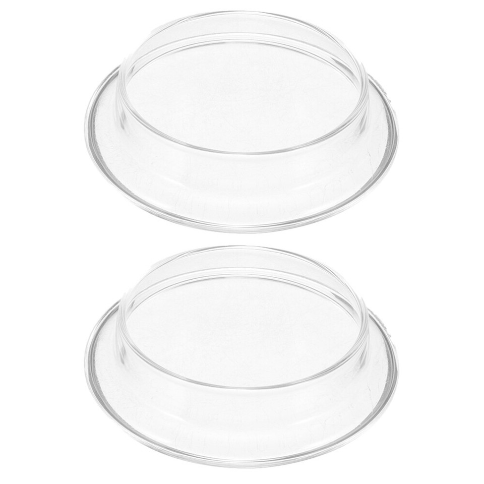 2pcs Glass Teapot Lid Replacement Clear Glass Tea Kettle Lid Beverage
