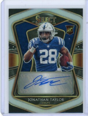 2020 Panini Select Football Rookie Auto Prizm #RS-JTA Jonathan