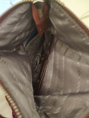 VERA WANG SEQUIN BAG, CLUTCH, WRISTLET. NWOT. RED - Picture 6 of 7
