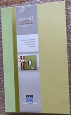 NEW Bazzell Scrapbook / Photo Album - 6x12 Postbound - 24 Pages - Green/Yellow