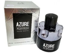 AZURE PLATINUM designer EDT cologne spray by MCH Beauty Fragrances
