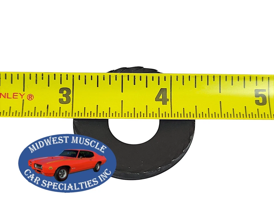 Болты регулировки рамы кронштейна бампера 58-81 GM 1-1/2 дюйма NOSR и зубчатые шайбы EJ - Изображение 3 из 4