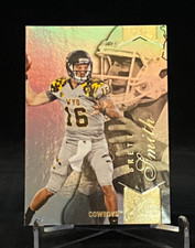 2014 Flair Showcase Rookie Card #50 Row 2 Brett Smith Wyoming Cowboys