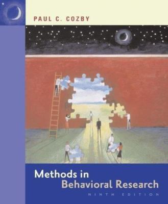 Methods in Behavioral Research by Paul C. Cozby (2006, Trade Paperback)