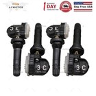 Set of (4) New Tire Pressure Monitor Sensor TPMS 13516164 13598772 For GM