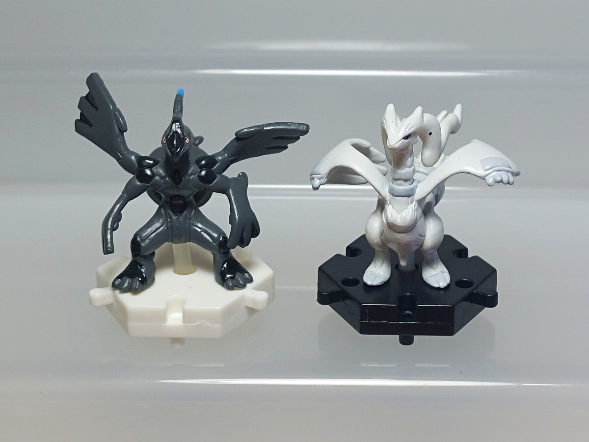 Zekrom Reshiram Pokemon Chou Get Taizen Figure Bandai Japan B03