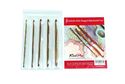 KnitPro Symfonie Wood Straight Needle Set (40cm)