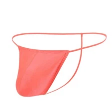 ZONBAILON Men's Thong - Nylon Stretch Breathable Sexy T-Pants Underwear