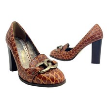 Vintage 90s Y2K JUICY COUTURE Womens 9.5 Embo...