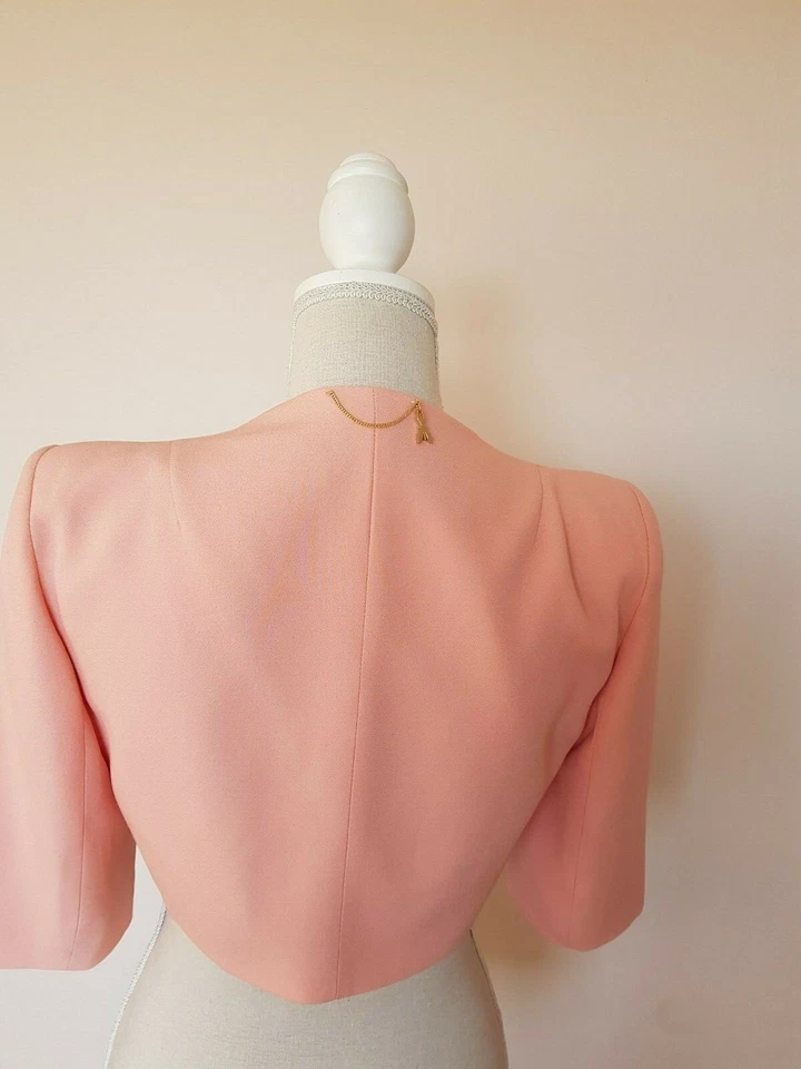 PATRIZIA PEPE designer bolero jacket SIZE M UK 12 EUR 38 - Image 4 of 4