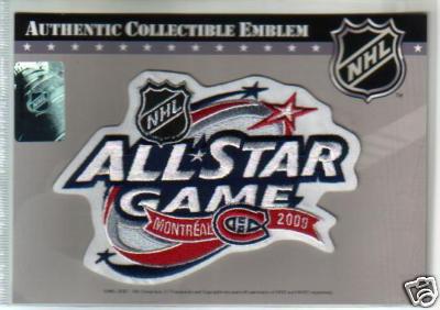 NHL 2009 All Star Game Patch Montreal Habs English NIB