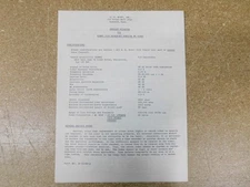 H.H. Scott Service Bulletin 310D Broadcast Monitor FM Tuner w/ Schematics