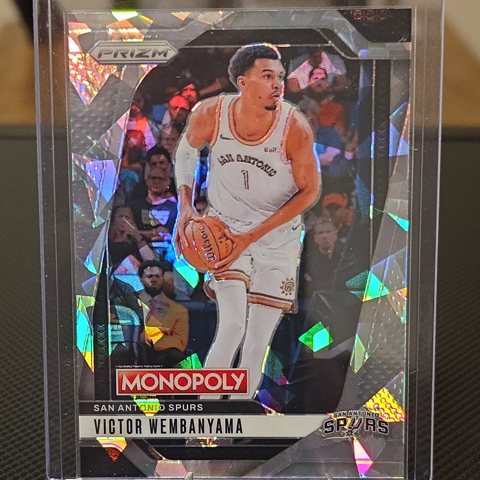 2024-25 Panini Prizm Monopoly - Victor Wembanyama #73 Ice Prizm