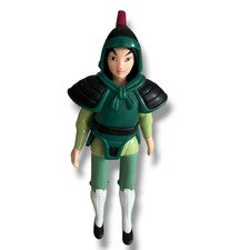 1998 Mulan w/ Armor 4.25" McDonald's Action Figure Disney Mulan