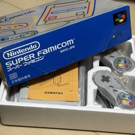 New Nintendo Super Famicom SHVC‑001 SFC Console Japan  Sealed Deadstock Retro